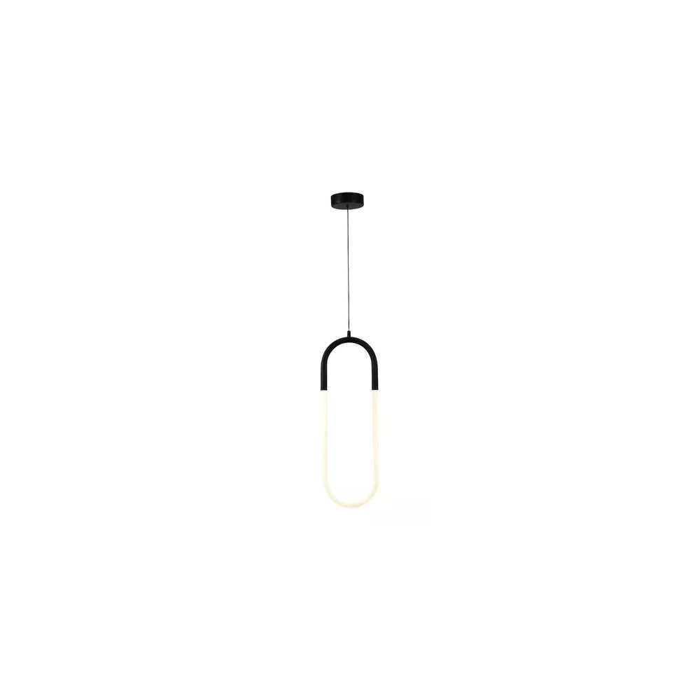 Lámpara Colgante LED Negra Unnu 3 Tonos Control – Luxica
